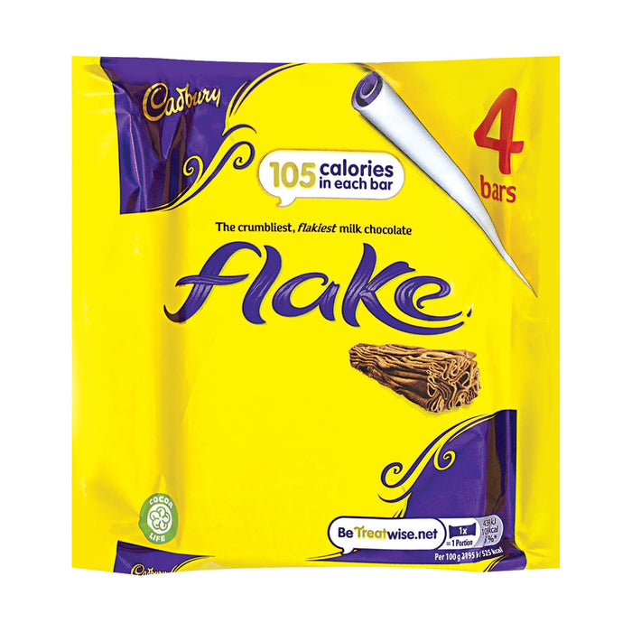 Cadbury Dairy Milk Flake 80g 4 Pack