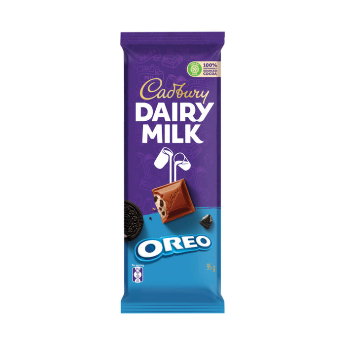 Cadbury Dairy Milk Oreo Chocolate Slab 95g