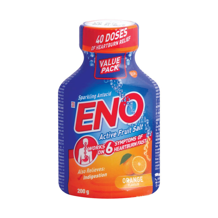 Eno Active Fruit Salts Orange 200g