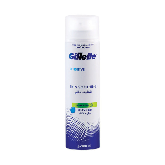 Gillette Sensitive Shaving Gel Soothing 200ml