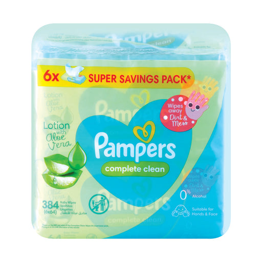 Pampers Baby Wipes Fresh 6 packs x 64