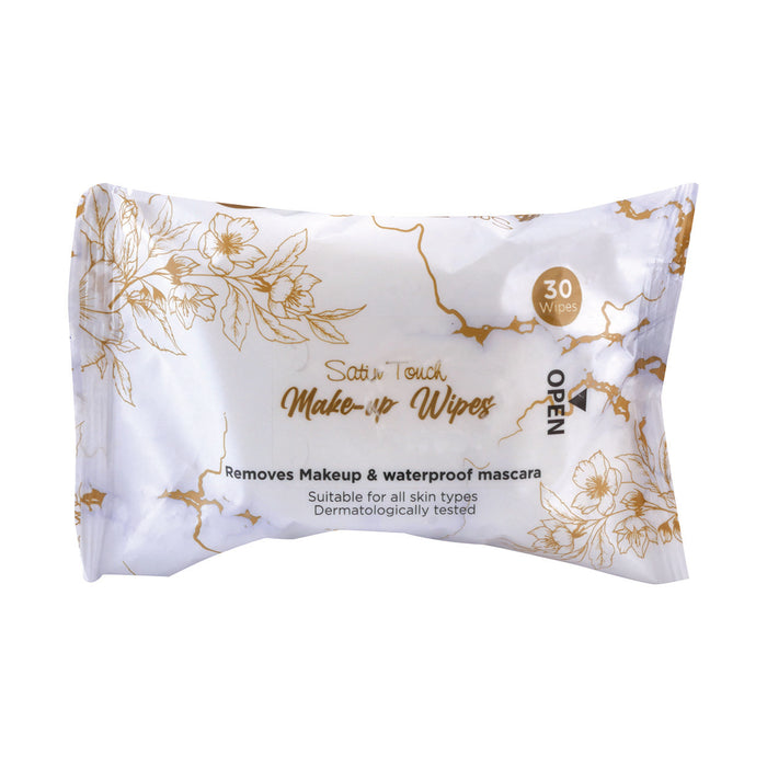 Satin Touch Make-up Remover Wipes 30 Wipes