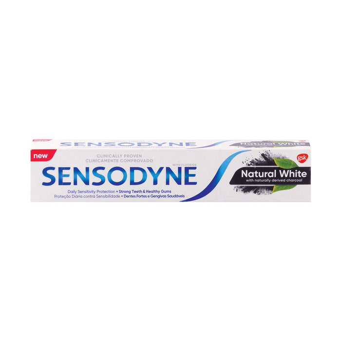 Sensodyne Natural White Toothpaste with Charcoal 75ml