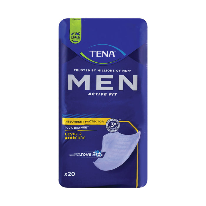 Tena Men Discreet Protection Medium Level 2 20 Protectors