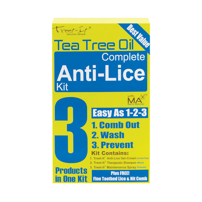 Treet-it Tea Tree Lice Kit