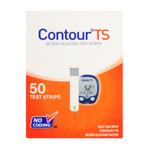 Contour TS 50 Blood Glucose Test Strips