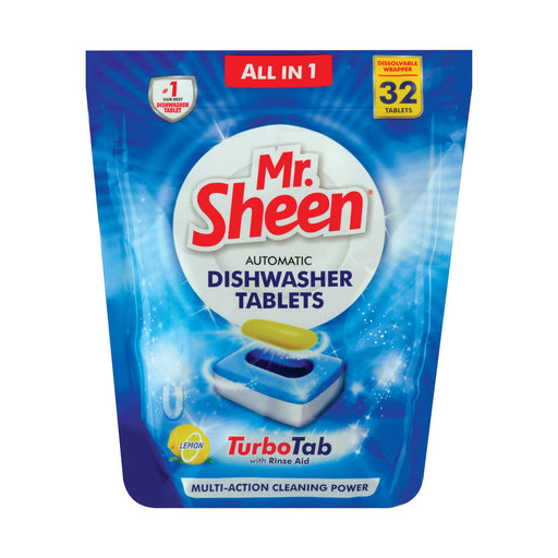 Mr Sheen Dishwashing Tablets 32 Tablets