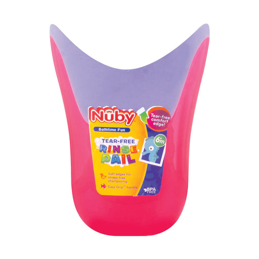 Nuby Tear-Free Rinse Pail - Pink