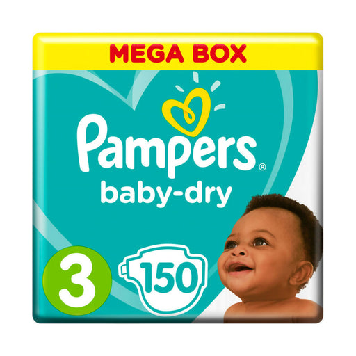 Pampers Active Baby-Dry Size 3 Mega Pack 150