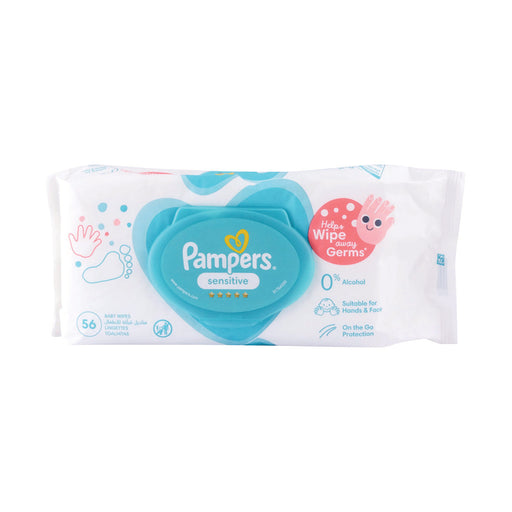 Pampers Baby Wipes Sensitive Refill 56 Wipes