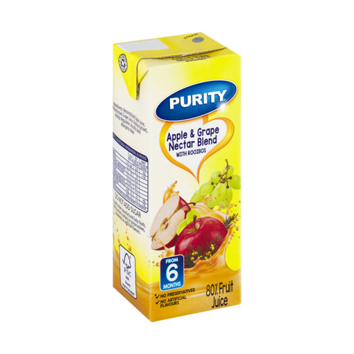 Purity Apple & Grape Juice 200ml