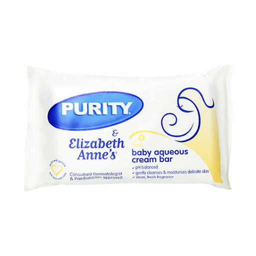 Purity & Elizabeth Anne's Baby Aqueous Cream Bar Fresh  175g