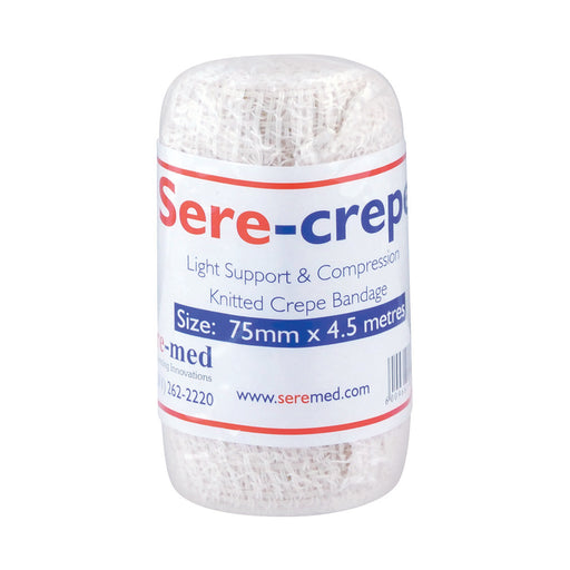 Sere-Crepe Bandage 75mm x 4.5m