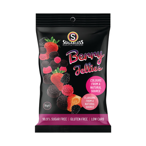 Sugarless Berry Jellies 70g