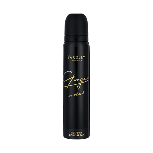 Yardley Perfume Body Spray Georeous in Black 150ml
