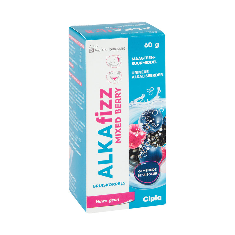 Alkafizz Gastric Antacid Mixed Berry 60g