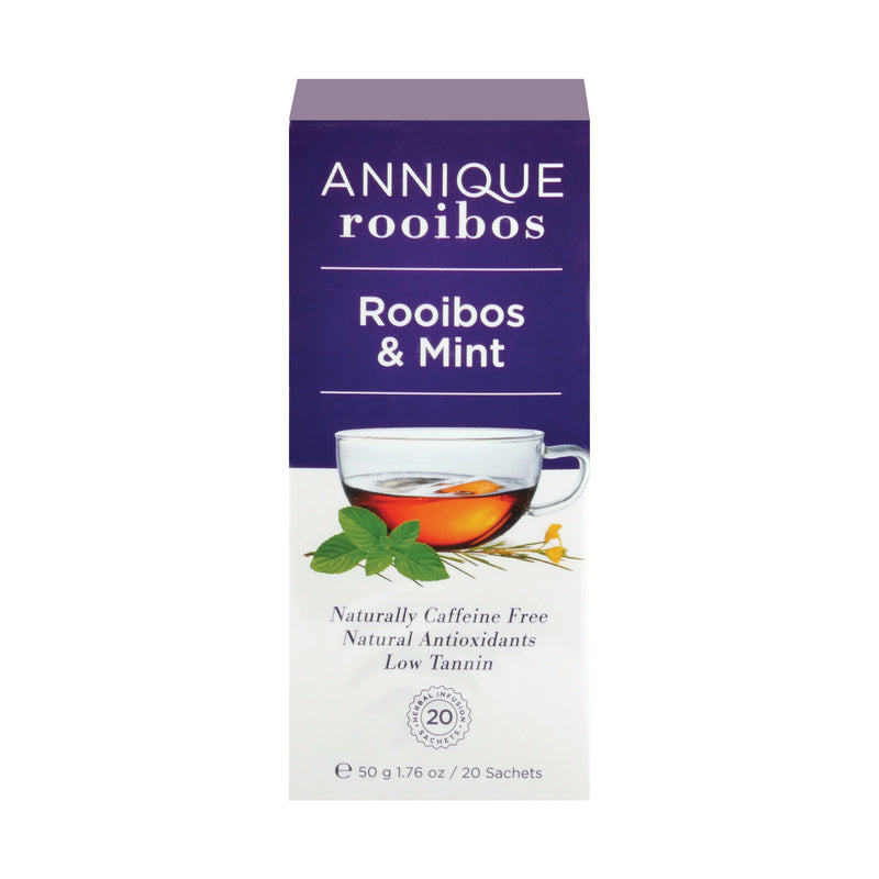 Annique Herbal Tea Rooibos & Mint 50g 20 Pack