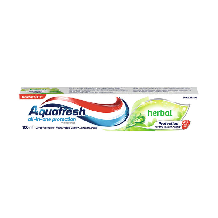 Aquafresh All-in-One Fluoride Toothpaste Herbal 100ml