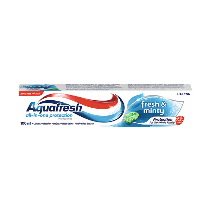 Aquafresh Fluoride Toothpaste Fresh & Minty 100ml