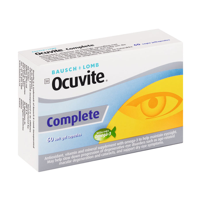 Bausch & Lomb Ocuvite Complete 60 Capsules