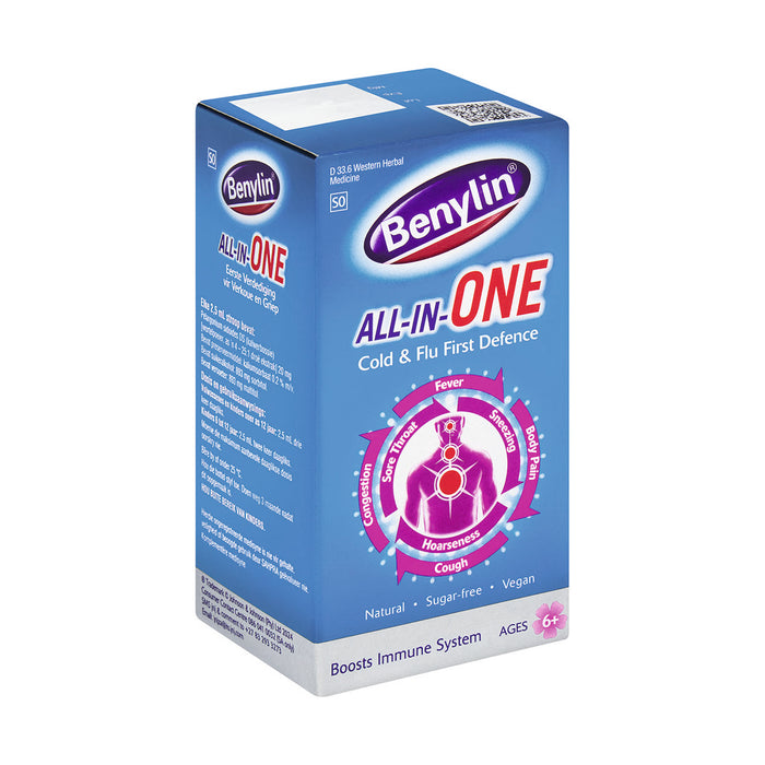 Benylin All-In-One Cold & Flu Syrup 100ml