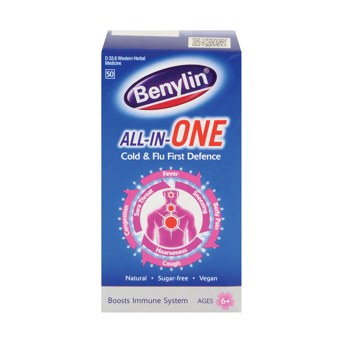 Benylin All-In-One Cold & Flu Syrup 100ml