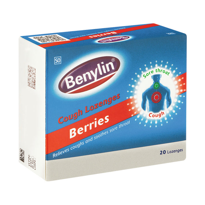 Benylin Cough Lozenges Berries 20 Lozenges