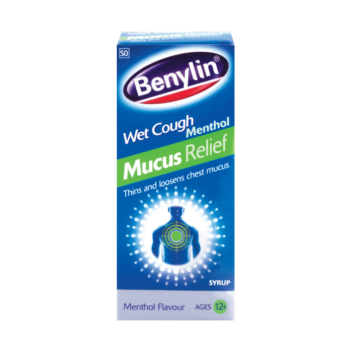 Benylin Wet Cough Mucus Relief Menthol 200ml
