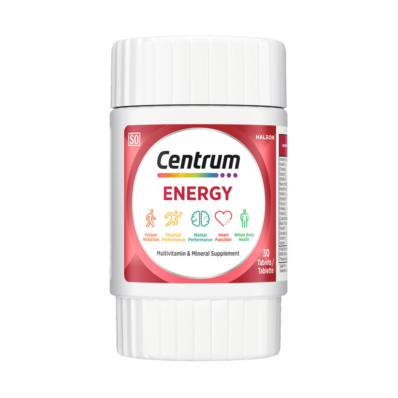 Centrum Energy Multivitamins 30 Tablets
