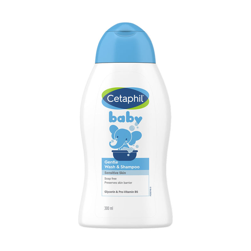 Cetaphil Gentle Baby Wash And Shampoo 300ml