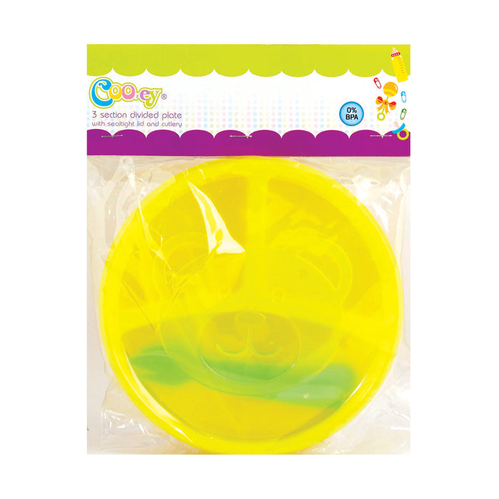 Cooey 3 Section Divided Plate