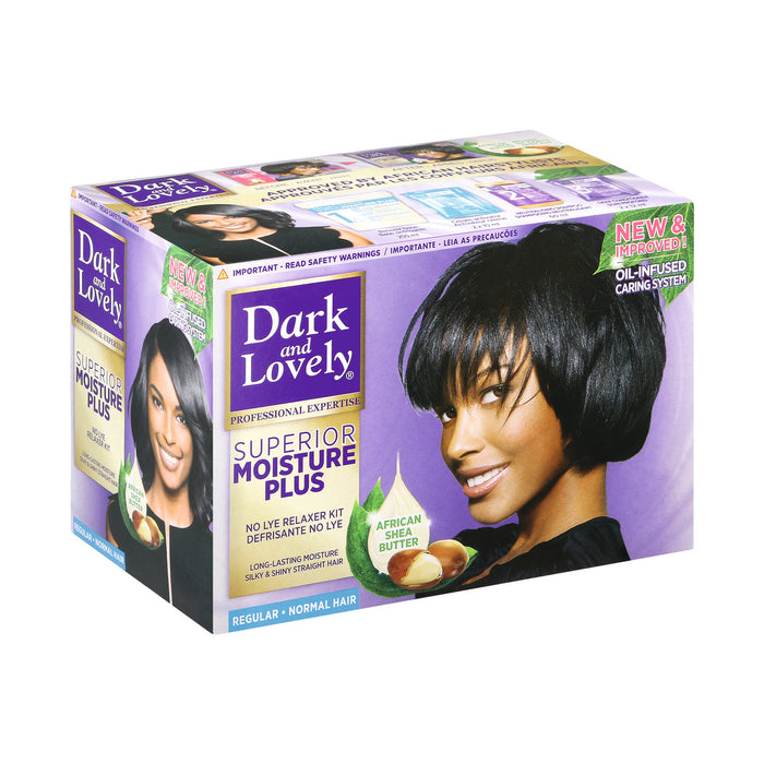 Dark & Lovely Moisture Plus No Lye Relaxer Super