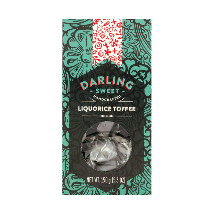 Darling Sweet Liquorice Toffee 150g