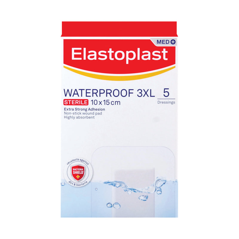 Elastoplast Plaster Waterproof 3XL 5 Pack