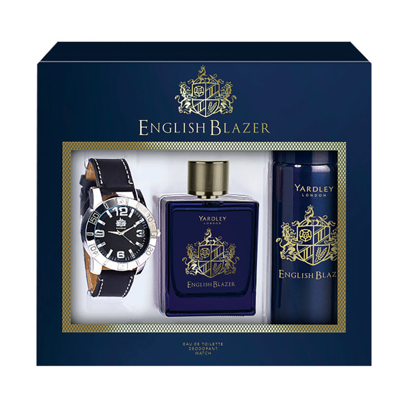 English Blazer Original EDT Spray & Watch Giftset