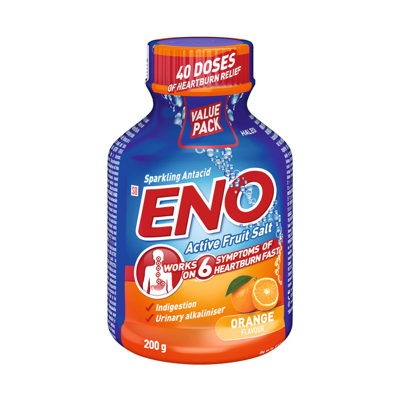 Eno Active Fruit Salts Orange 200g