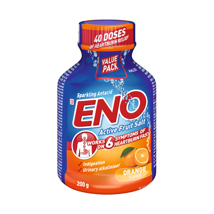 Eno Active Fruit Salts Orange 200g