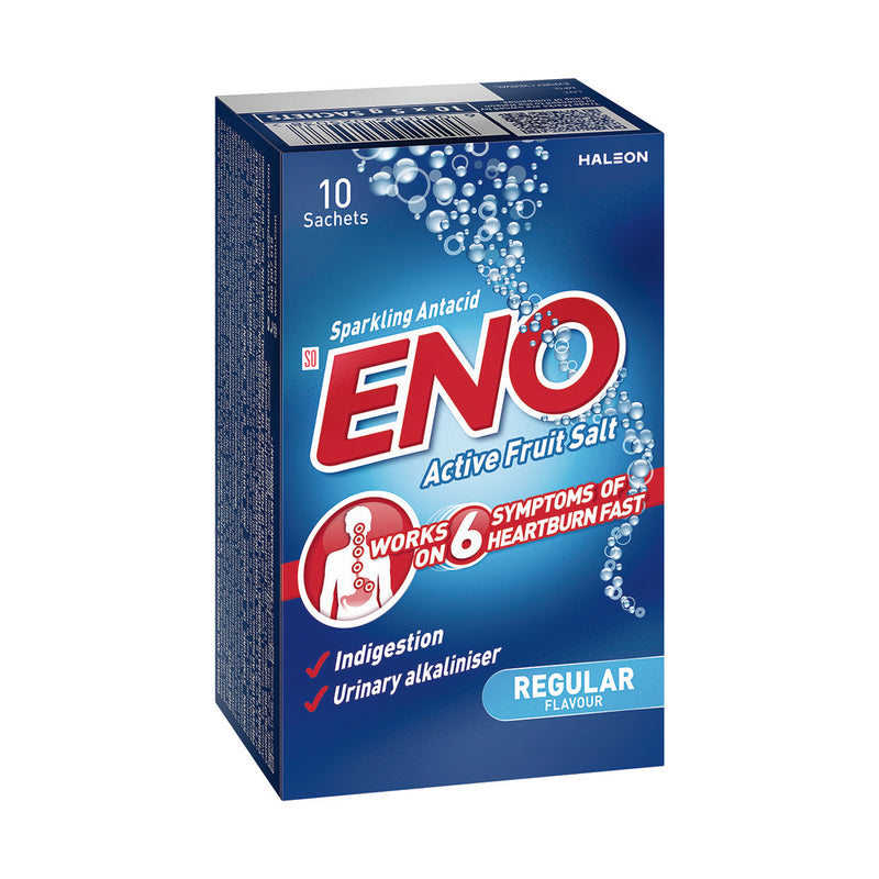 Eno Active Fruit Salts Regular 10 Travel Sachets