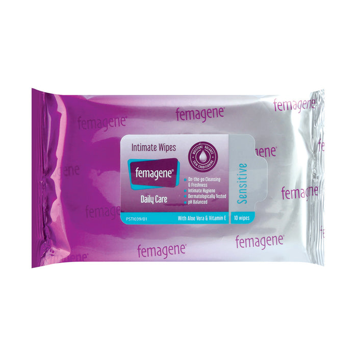 Femagene Intimate Refreshing Wipes 10 Wipes
