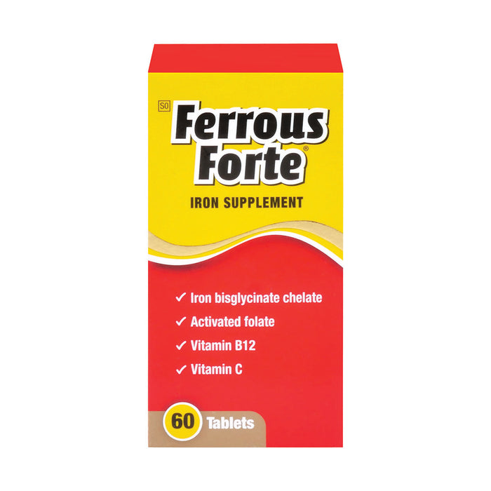 Ferrous Forte Complete Iron Supplement 60 Tablets