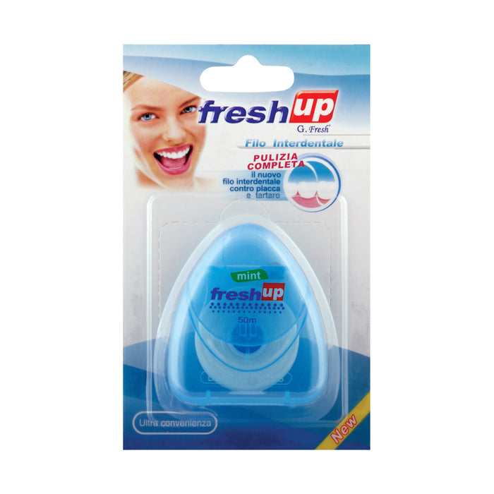 FreshUp Dental Floss Mint 50m