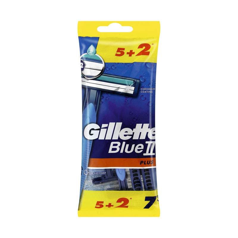 Gillette Blue II Plus Disposable Razor 7 Pack