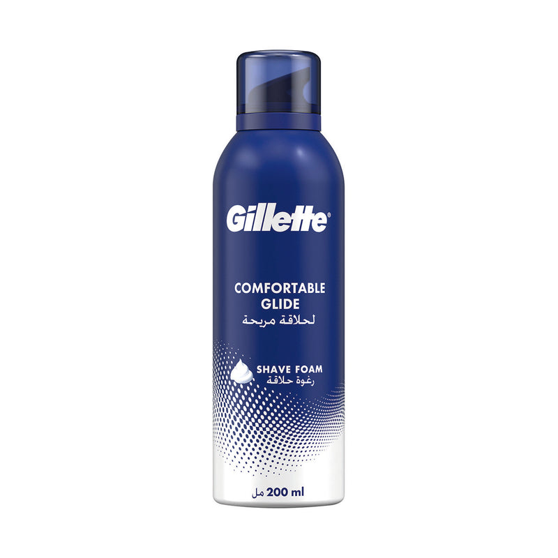 Gillette Comfortable Glide Shave Foam 200ml