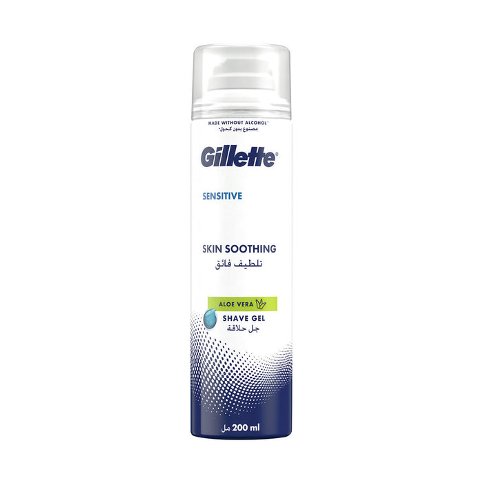 Gillette Sensitive Shaving Gel Soothing 200ml