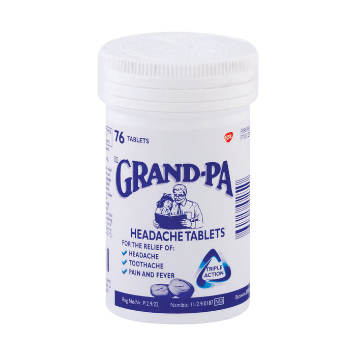Grand-Pa Headache 76 Tablets
