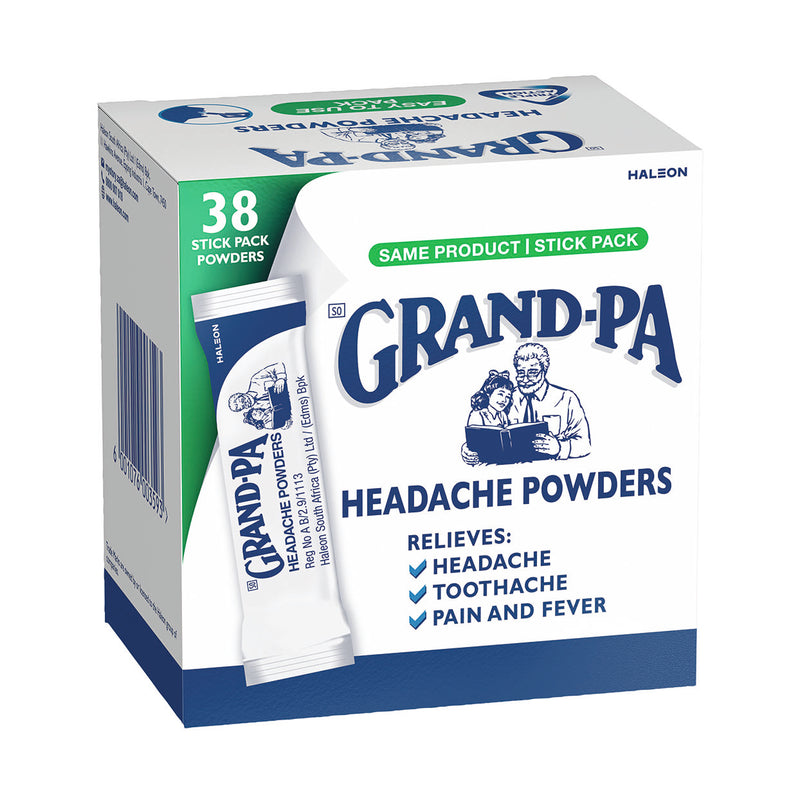Grand-Pa Headache Powder 38 Stick Pack