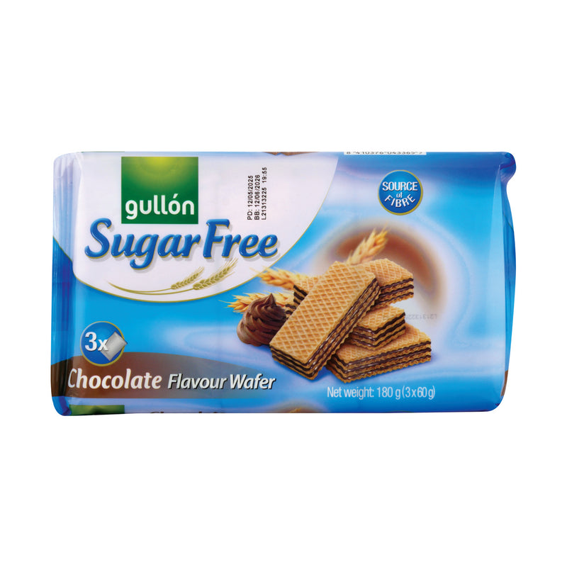 Gullon Chocolate Flavour Wafer Sugar Free 180g