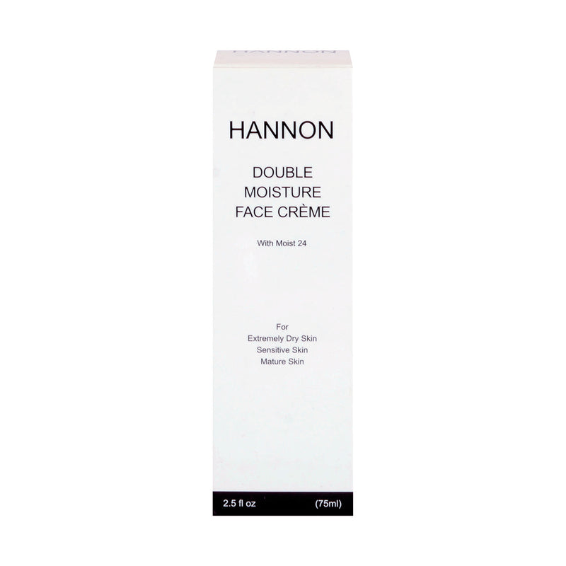 Hannon Face Creme Double Moisturisers 75ml