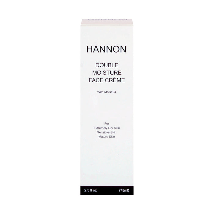 Hannon Face Creme Double Moisturisers 75ml