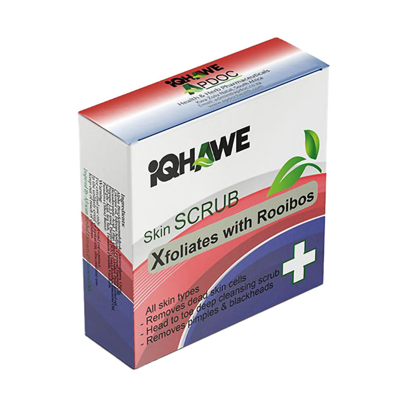 Iqhawe Skin Scrub Xfoliates With Roobibos Soap 120g